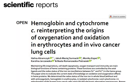 H. Abramczyk et al - Scientific Reports 13 2023