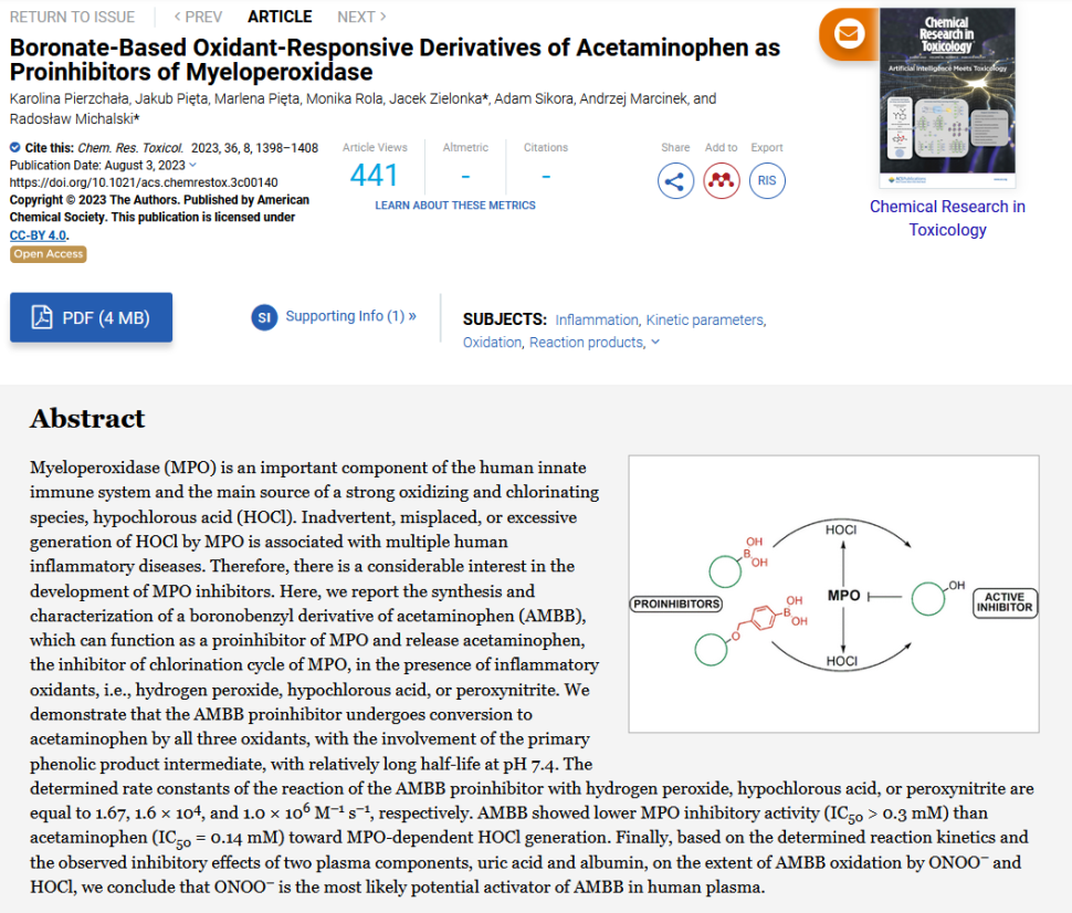 R. Michalski et al - Chem Res Toxicol 36 2023.png 