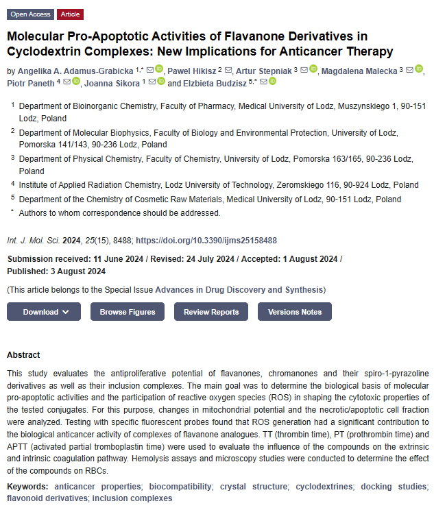 Adamus Grabicka et al - J mol Sci 25 2024